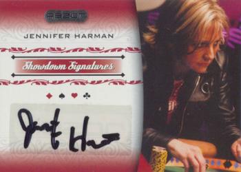 2007 Razor Poker Signature Series #SS-17 Jennifer Harman Front